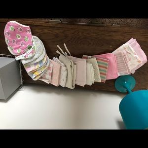 Assorted Used Burp Rags/ Receiving Blankets